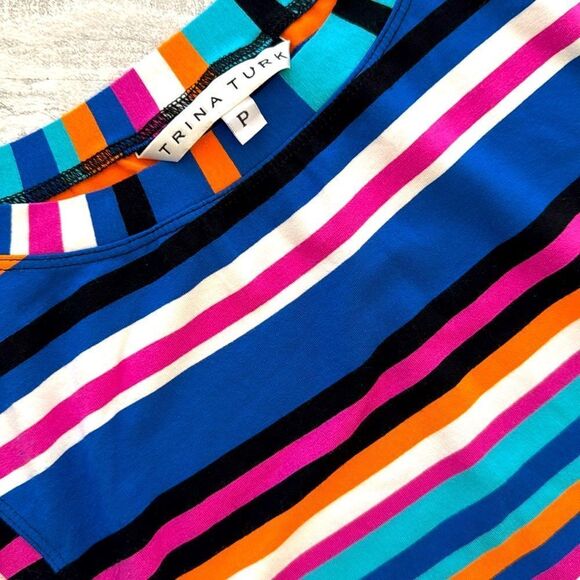 TRINA TURK Striped Mini Dress - Picture 3 of 5